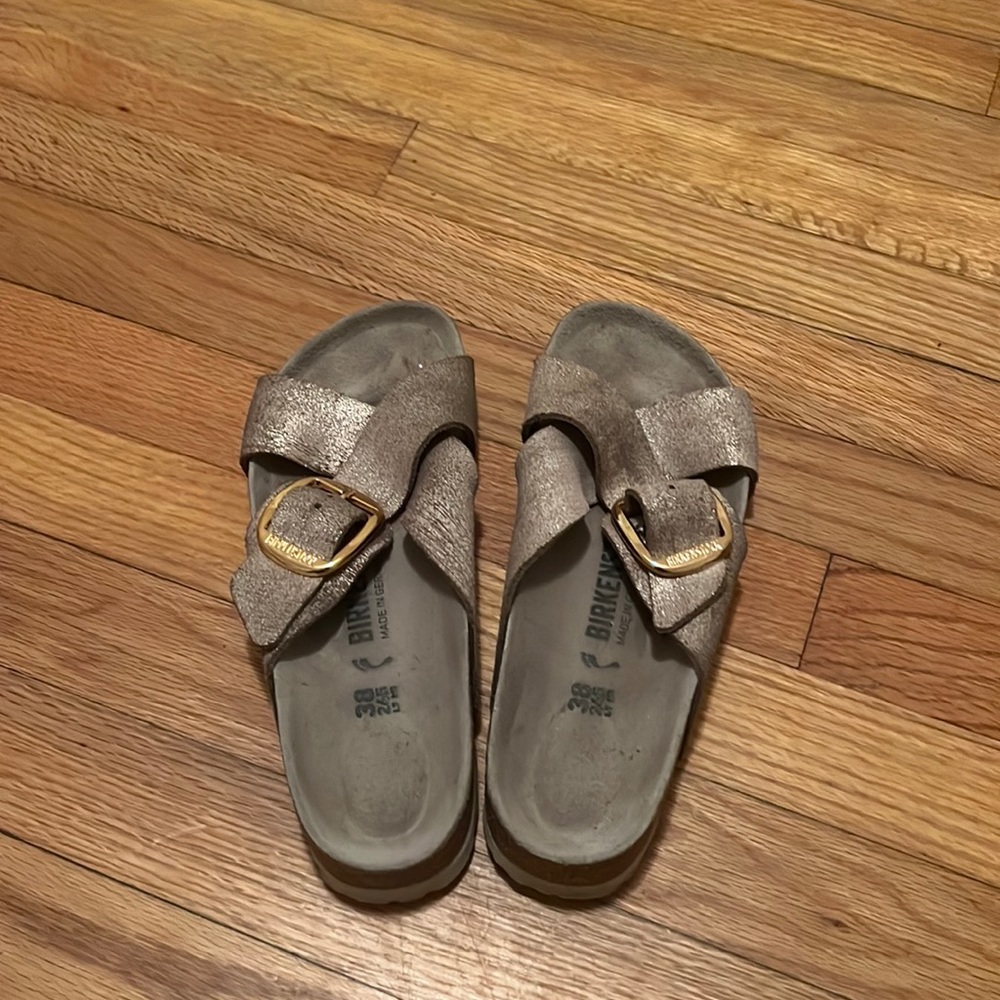 Birkenstock Siena Suede Leather Color: Light Rose